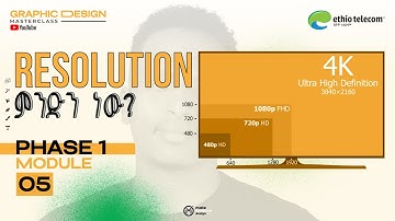 What is Resolution? | ጥራት ምንድን ነው? [Phase 1 – Module 05]