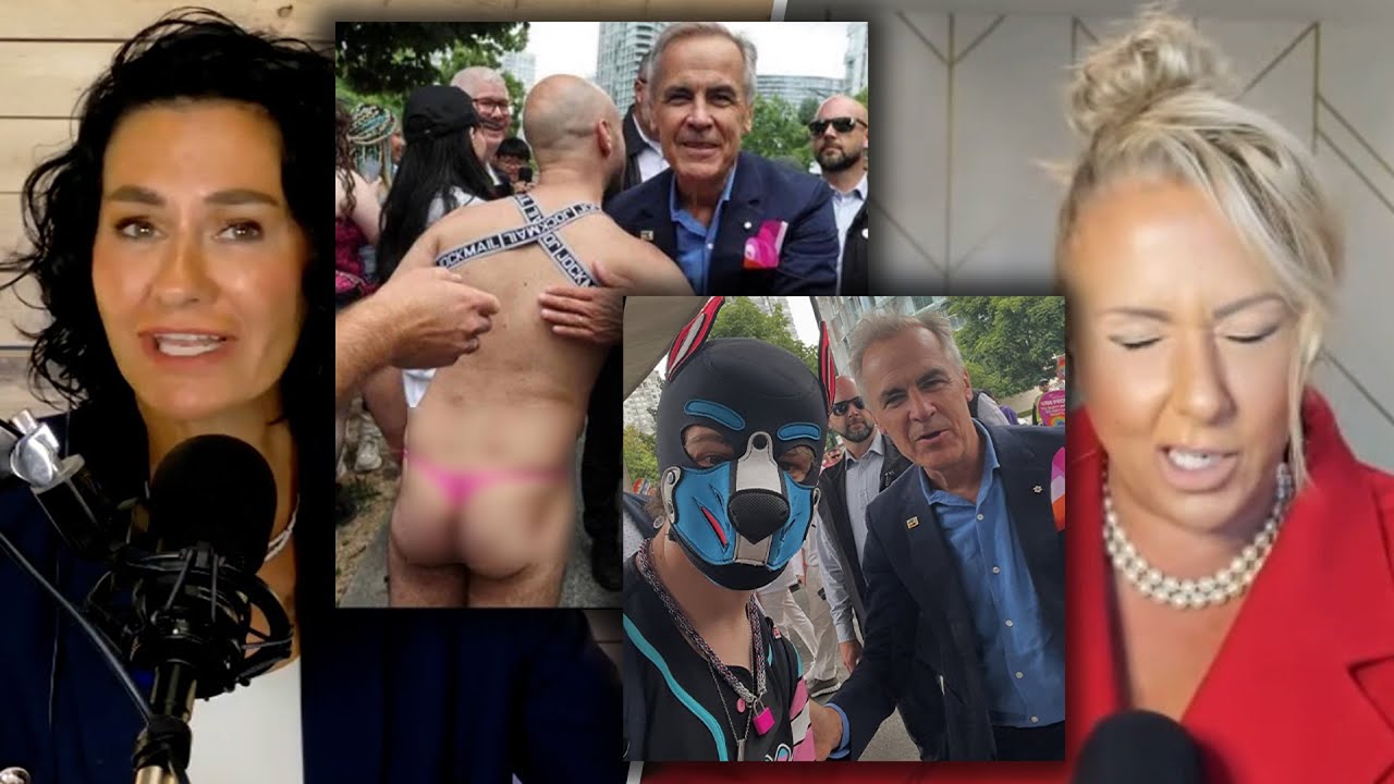 Carney raises eyebrows at Vancouver Pride while hugging nearly naked man