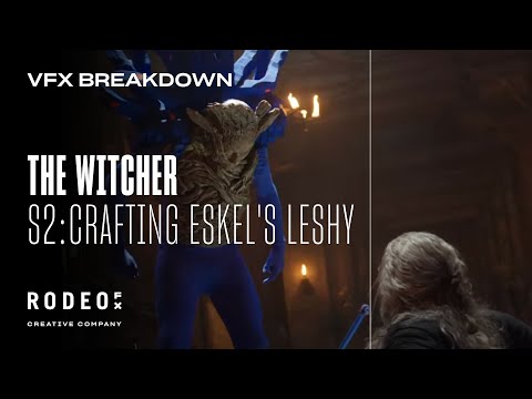 The Witcher S2 - Crafting Eskel's Leshy - VFX Breakdown by Rodeo FX