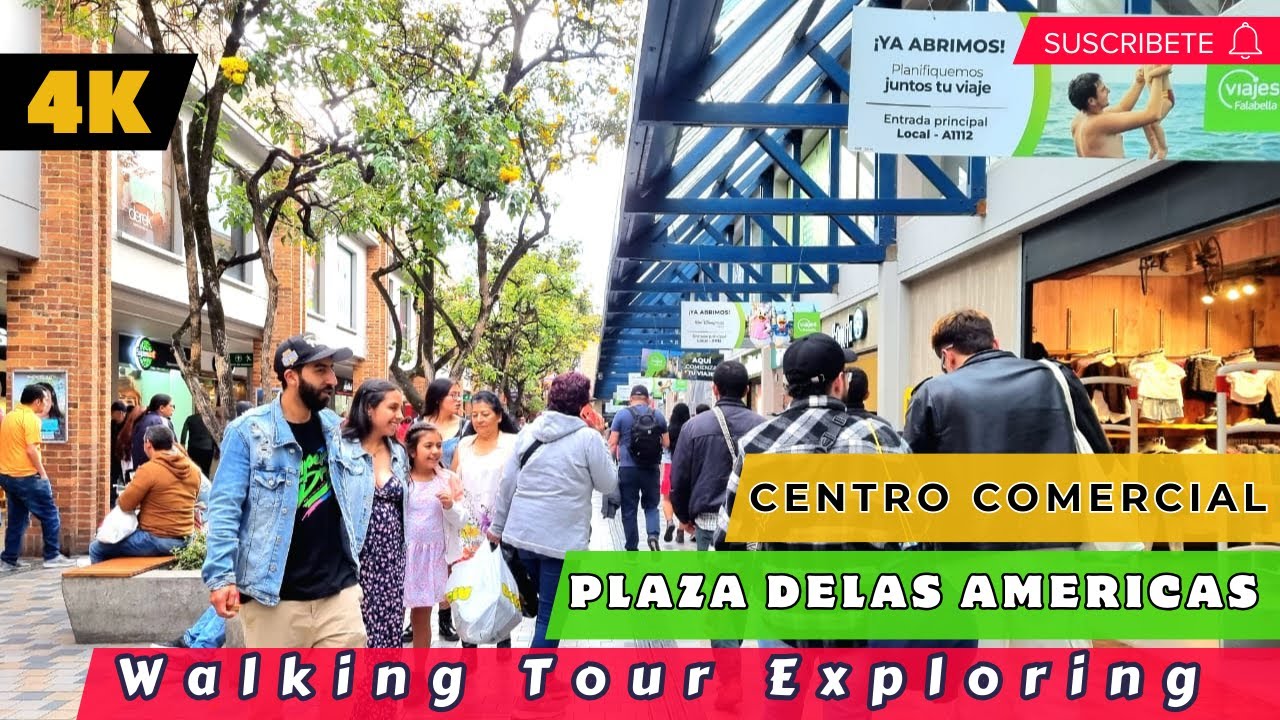 Walking Tour Centro Comercial Plaza de las Américas. Sin Cortes ,Sin Filtros (BOGOTA / COLOMBIA 4K