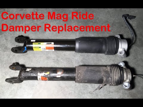 Corvette Magnetic Damper Replacement - YouTube