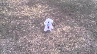 VTOL KK Singlecopter Take off crash