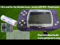 Simple and discreet LiPo mod for the Wonderswan