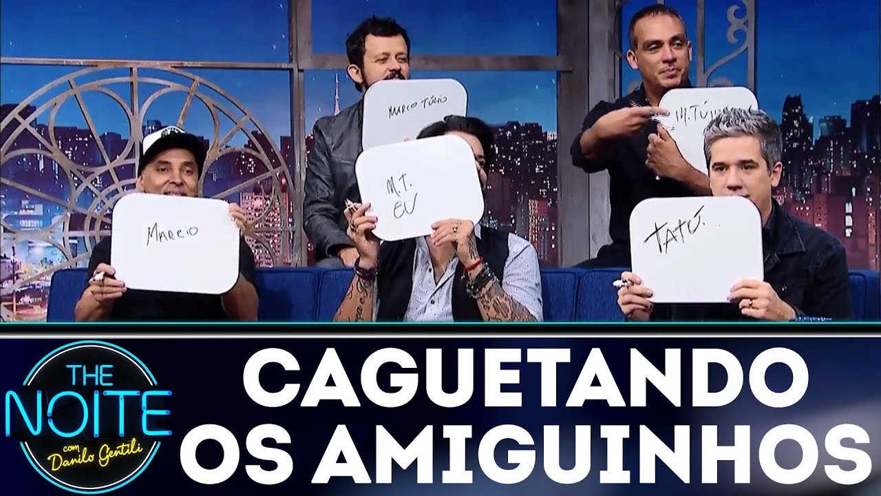 juliana salazar Caguetando os Amiguinhos com Jota Quest | The Noite (11/12/17)