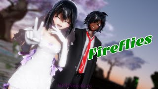 ◤MMD || 💖Married Couple💖◢ 【💚Fireflies💚】