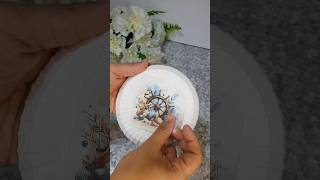 part 7 طريقة استخدام الورق المطبوع في الديكوباج #diy #decopage #printing #howto #طباعة #shorts
