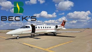 Farmers take Private Jet to Becks Seed Facility