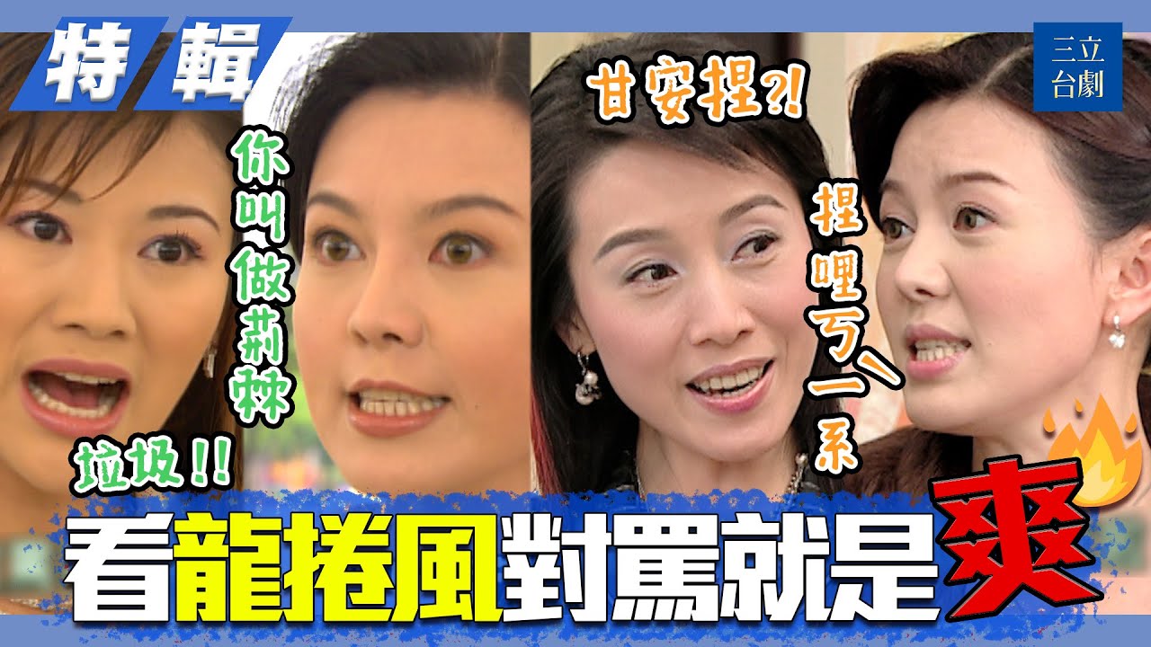 甘安捏？我捏哩ㄎㄧˋ系！管你黑道 警察還是婆婆？全都哩ㄎㄧˋ系啦！龍捲風經典對罵一次看爽爽！苗可麗 方岑｜特輯