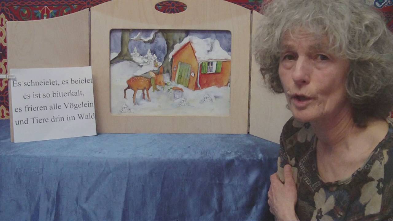 Kamishibai-Erzähltheater: Das Häschen und die Rübe