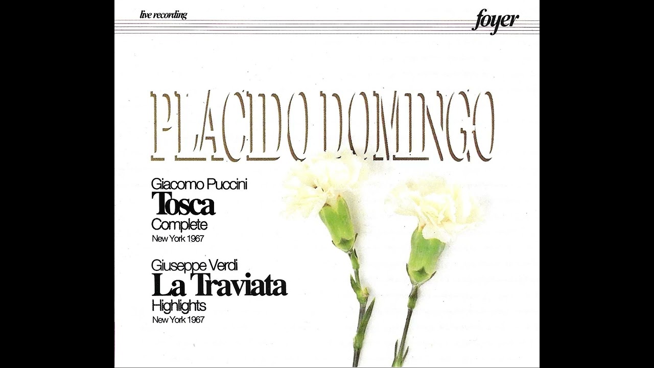 A very young Plácido Domingo sings Tosca (New York 1967)
