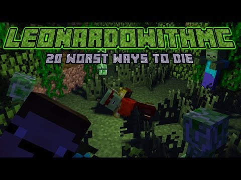 20 Worst Ways To Die (Minecraft Animation)