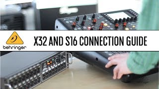 X32 and S16 Quick Connection Guide - Behringer screenshot 2