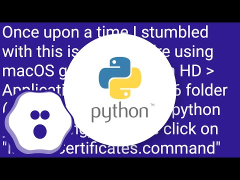 Scraping: SSL: CERTIFICATE_VERIFY_FAILED error for http://en.wikipedia.org