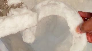 ASMR ICE | MORE CRUNCHY HUMIDIFIER TOPS & SOFT FREEZER FROST DUMPLINGS screenshot 4