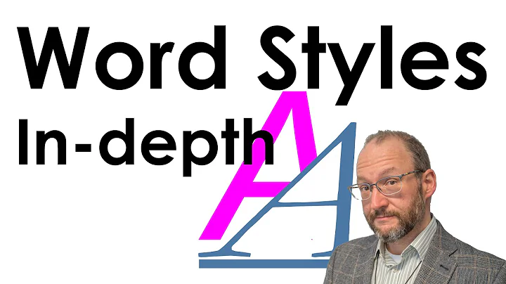 Microsoft Word Styles Gallery In-depth Use, Tutorial, Custom Font Setup, Walkthrough & Explanation