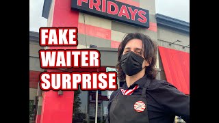 Fake Waiter - Surprise For My Dad's Birthday