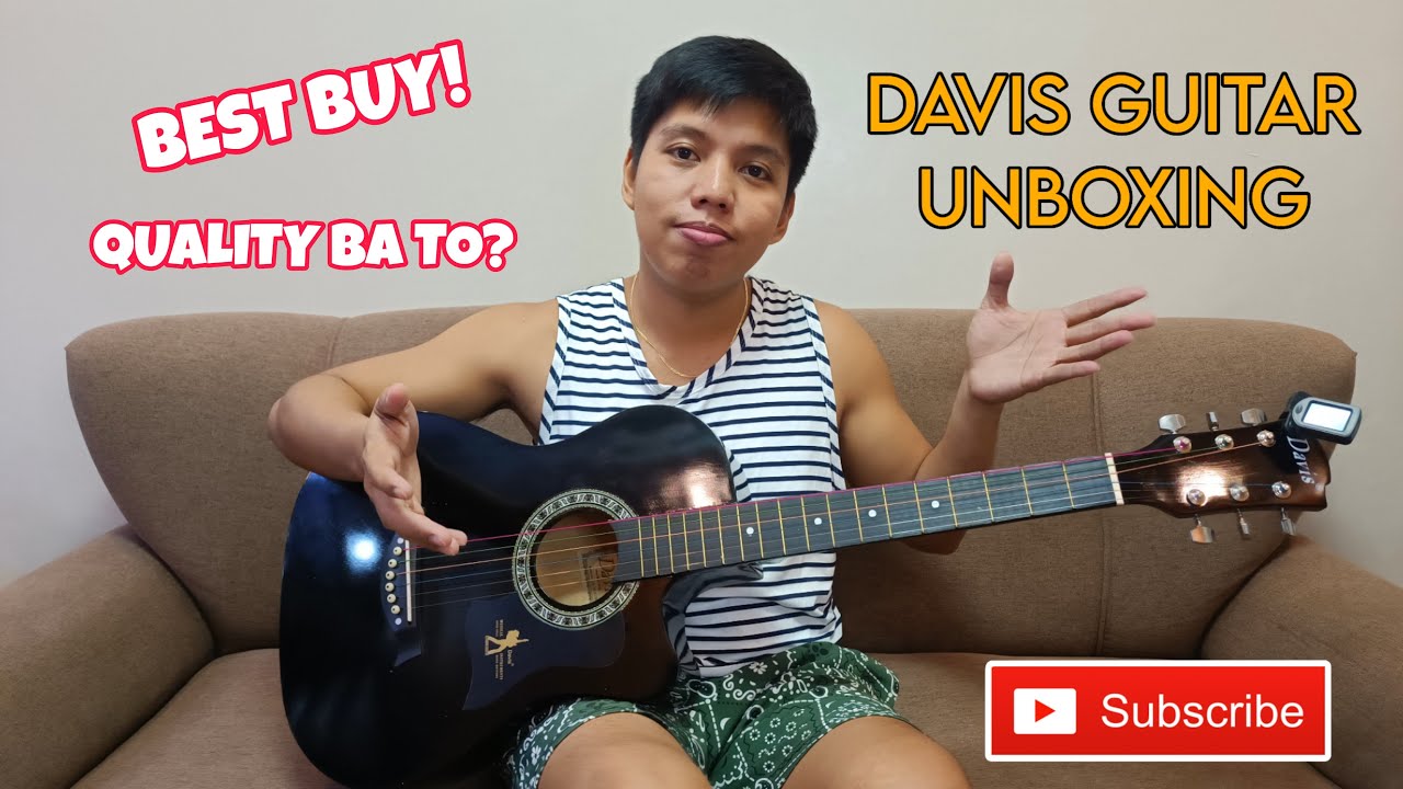 DAVIS GUITAR UNBOXING WITH TRUSSROD | GUITAR REVIEW | AFFORDABLE!