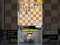 Magnus BRILLIANT Move! #chess #gothamchess #magnuscarlsen #chessgame