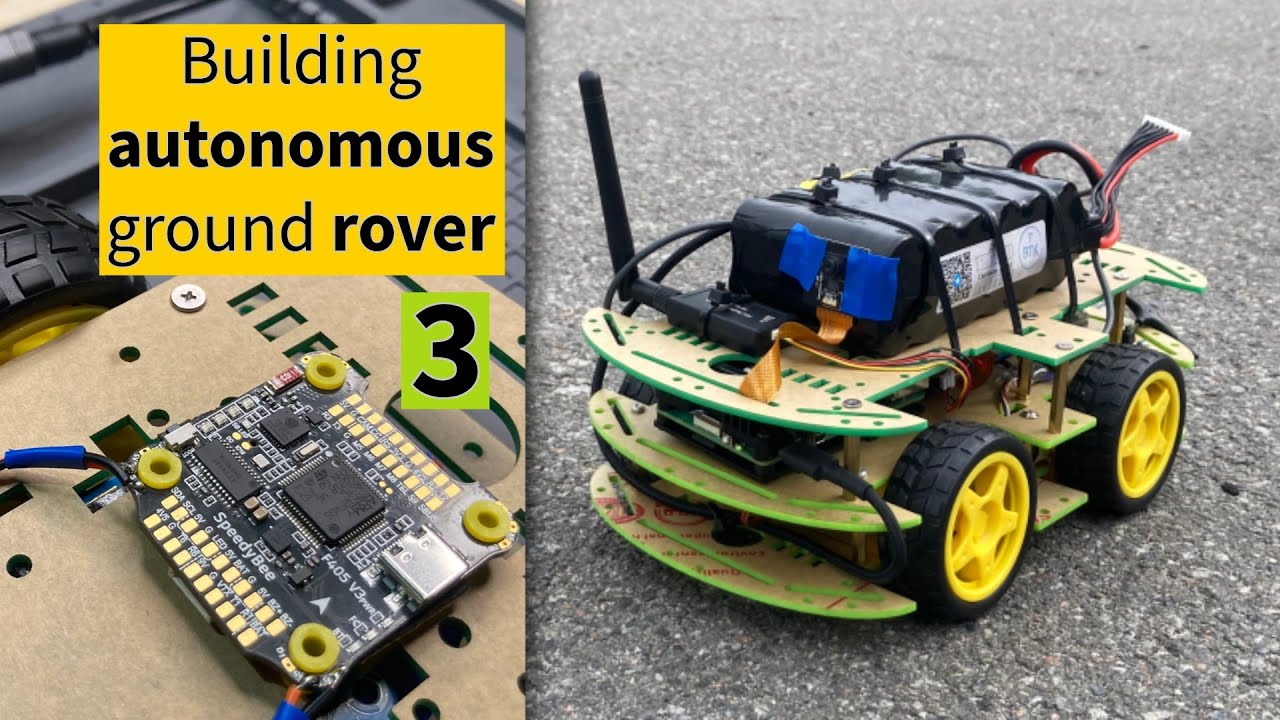 Building autonomous robot on ArduRover. Part 3 - SpeedyBee F405 flight ...