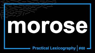 Morose Definition