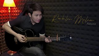 (Arief) Rembulan Malam - Nathan NFS -  Akustik Gitar Lirik Karaoke