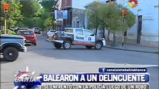 Balearon A Un Delincuente
