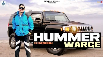 HUMMER WARGE:G SANDHU FT. JAGGI KHAROUD|FULL SONG| New Punjabi Song 2020 | Latest Punjabi Songs 2021