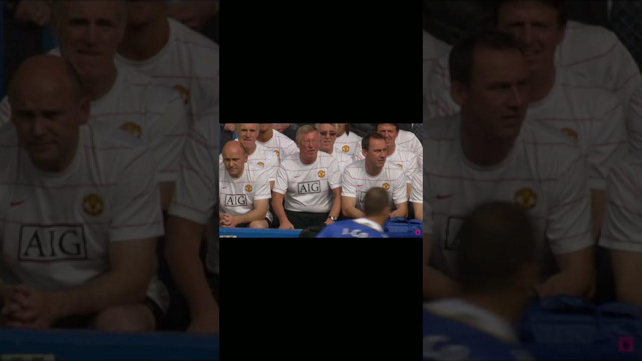 Sir Alex Ferguson Scared By Balloon 