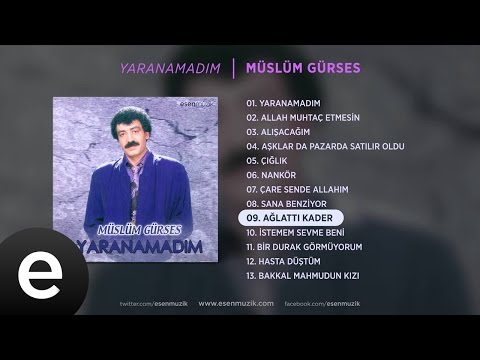 Ağlattı Kader (Müslüm Gürses) Official Audio #ağlattıkader #müslümgürses - Esen Müzik