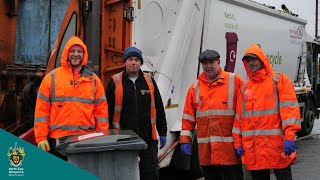 Council Leader & Deputy get hands on with the bins in North East Derbyshire