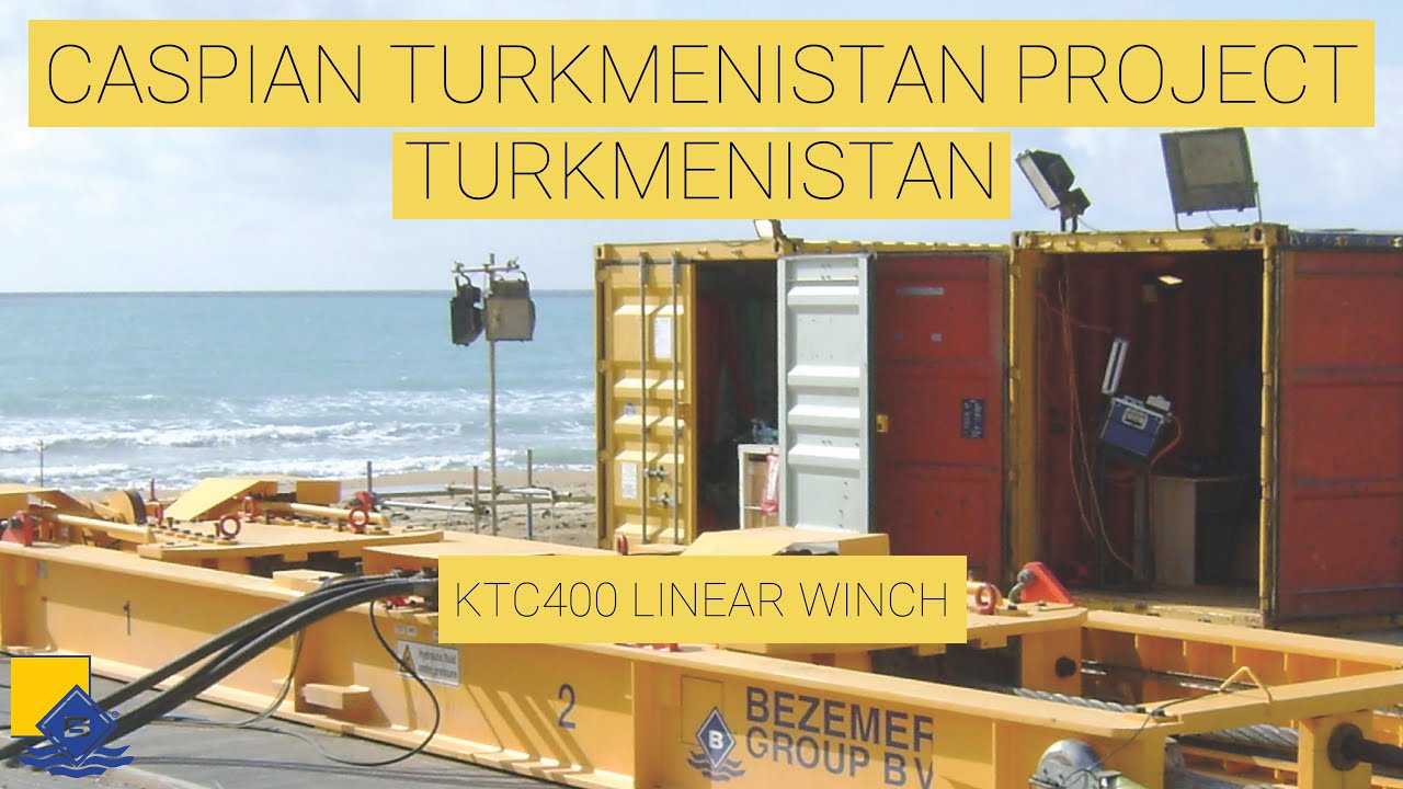 Caspian Turkmenistan Project KTC400 linear winch