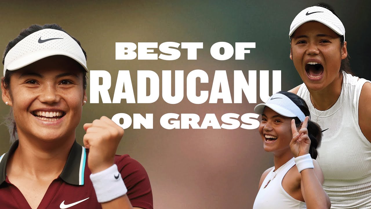 BEST OF EMMA RADUCANU 🔥 | 2025 GRASS COURT SEASON EDITION 🌱 | LTA