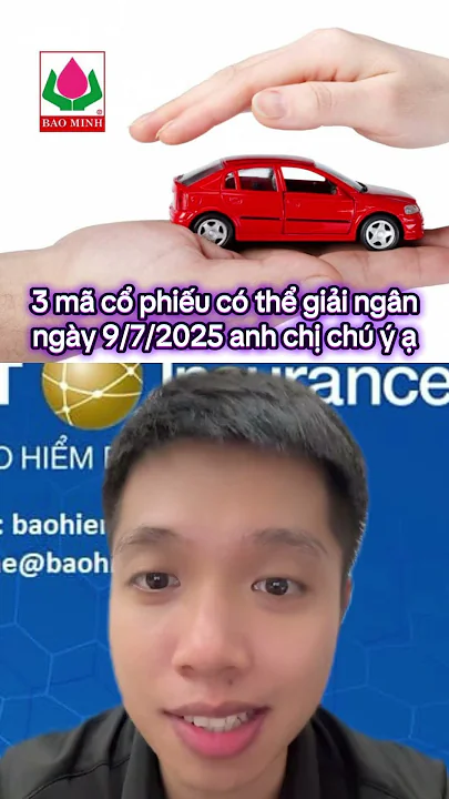 3 mã cổ phiếu có thể giải ngân 9/7/2025 #BMI #BVH #MIG #InvestWith #anhtuantran #cophieu #chungkhoan