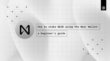 How to Stake NEAR in NEAR Wallet