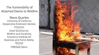How to Protect Your Deck from Wildfire