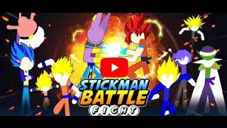 Stickman Battle Fight | DragonBall Z Gameplay screenshot 2