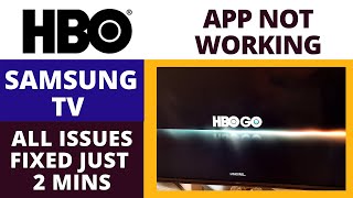 How To Fix HBO App Not Working on Samsung TV || HBO App Stuck on Loading Screen- Samsung Smart TV screenshot 3