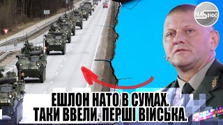 4 хвилини тому! Ешлон НАТО в СУМАХ. ТАКИ ВВЕЛИ. Перші війська. Залужний очолив НОВУ АРМІЮ.
