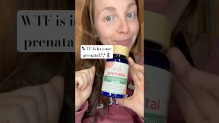 My fave clean methylfolated prenatal is link in my bio 🤰🏻🔗 #prenatalvitamins #nontoxic #pregnancy