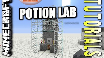 Minecraft Bedrock - AUTO POTION LAB 🧪[ Redstone Tutorial ] MCPE / Xbox / Switch / Windows 10