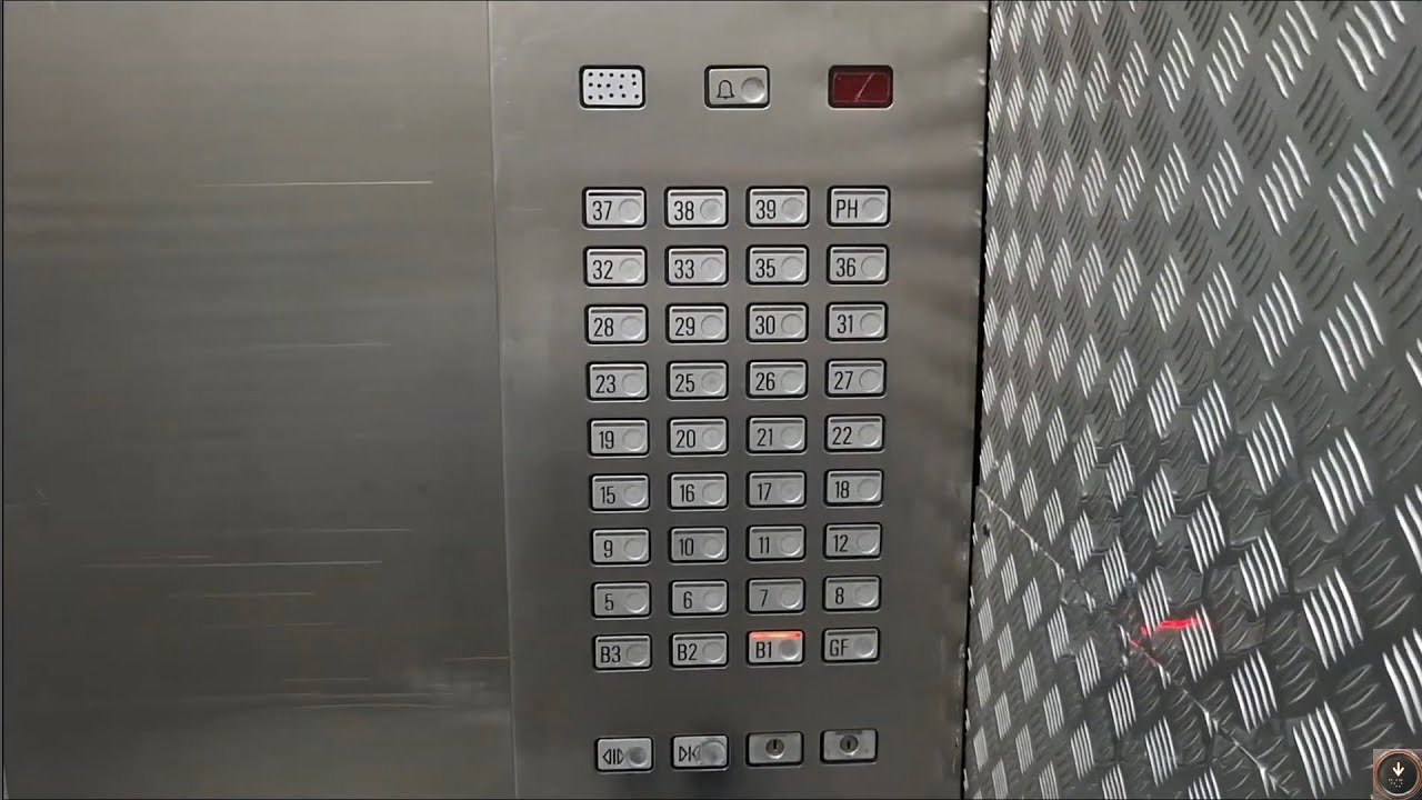 (Birthday Special 2) Amazing Schindler Fireman Elevator/ Lift at Wisma GKBI, Jakarta