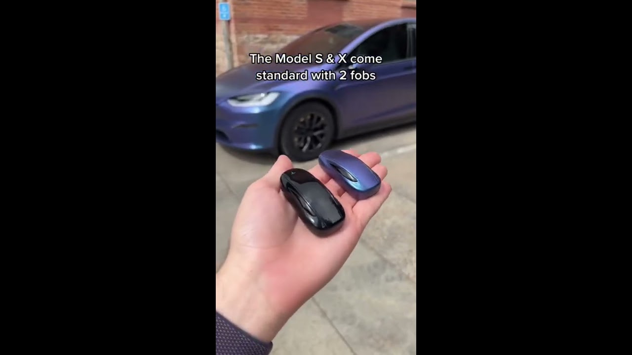 The Model X Keyfob Is So Cute Tesla Modelx Shorts