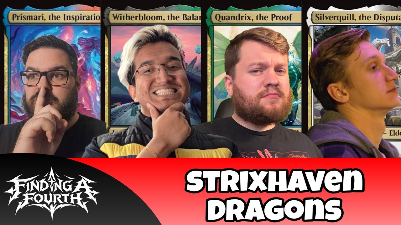 Secrets of Strixhaven Dragons! Prismari vs Witherbloom vs Silverquill vs Quandrix |EDH| EP 52 thumbnail