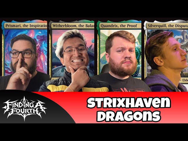 Secrets of Strixhaven Dragons! Prismari vs Witherbloom vs Silverquill vs Quandrix |EDH| EP 52 thumbnail