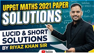 PYQ of UPPGT solution by Riyaz Khan Sir #Scope Academy #tgtpgtmaths #education #pgt #youtube #maths 