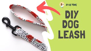 DIY Dog Leash: How to Make a Dog Leash Out Of Fabric!