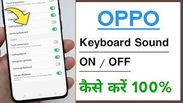 OPPO Device Keyboard Sound ON And OFF Kaise Karen 2023