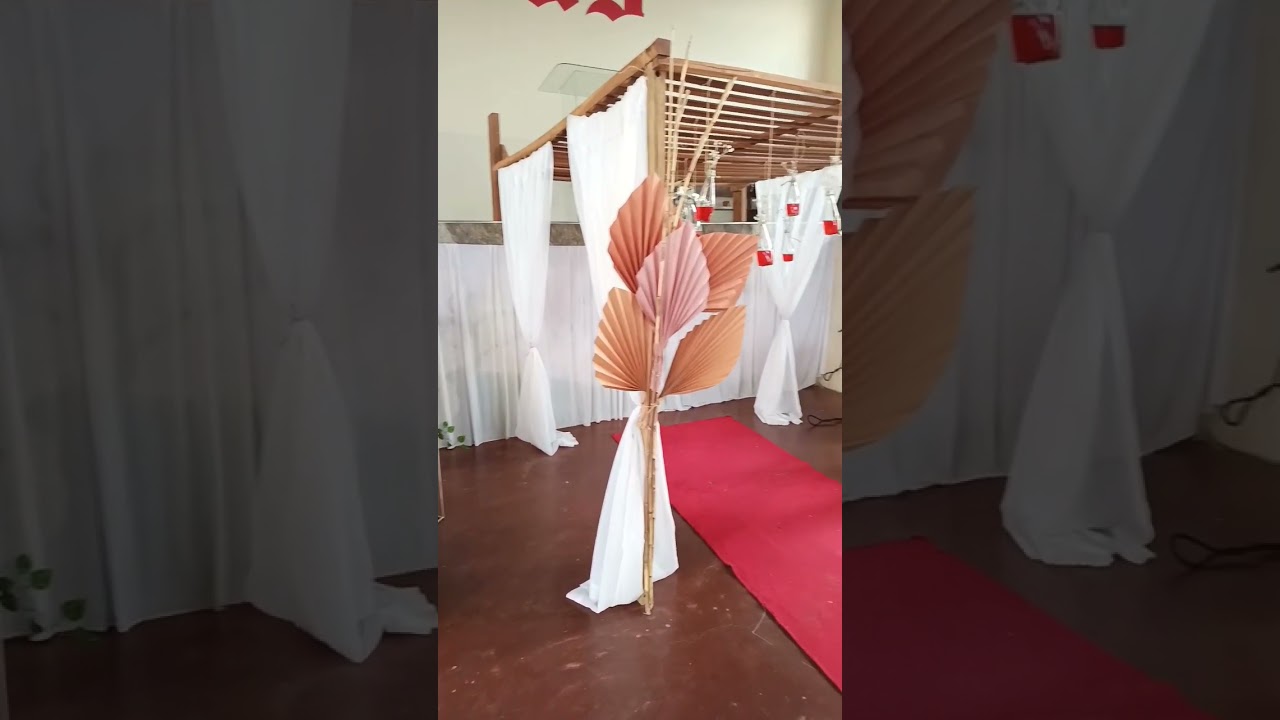Decoração rústica, casamento. #moçambique #nordestina #shorts #decoração #ambiente #casamentos