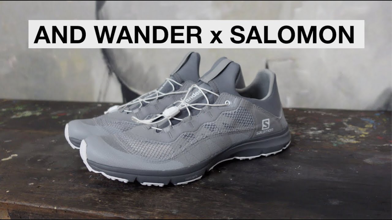 AND WANDER x SALOMON ADVANCED. - YouTube