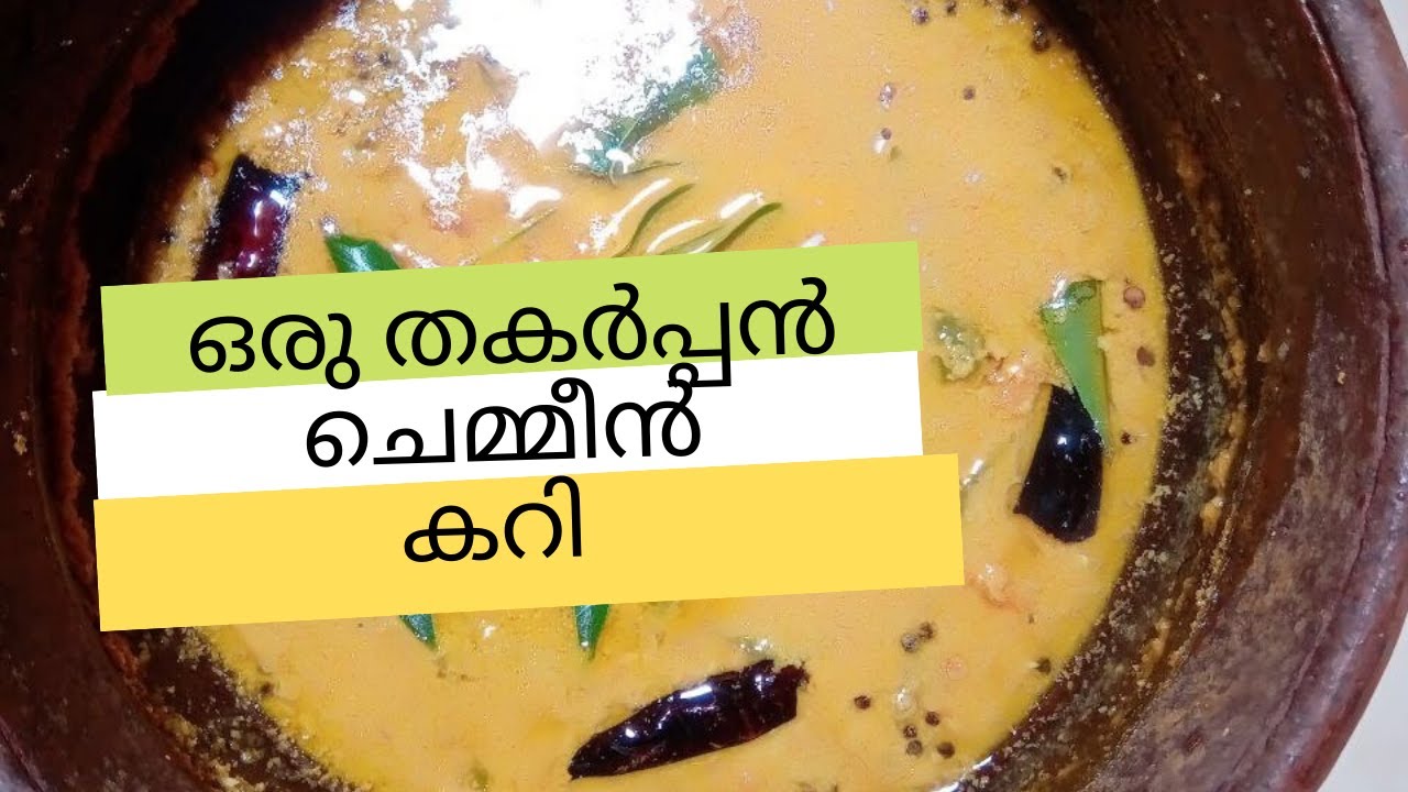 Rani’s Recipe #29 | Tasty Chemmeen Curry - YouTube